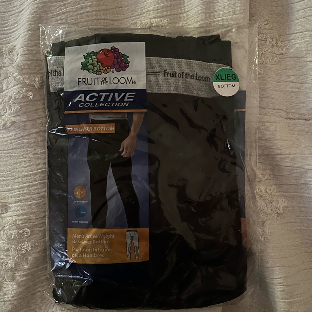 Fruit of the Loom Men's Active Collection Baselayer Bottom